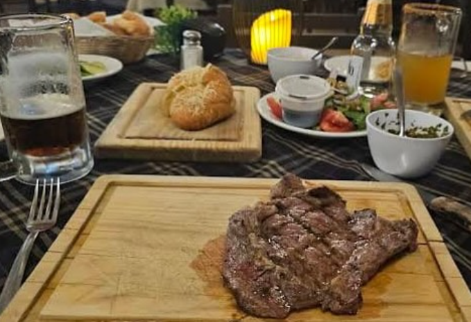 Corte de carne argentino a la parrilla