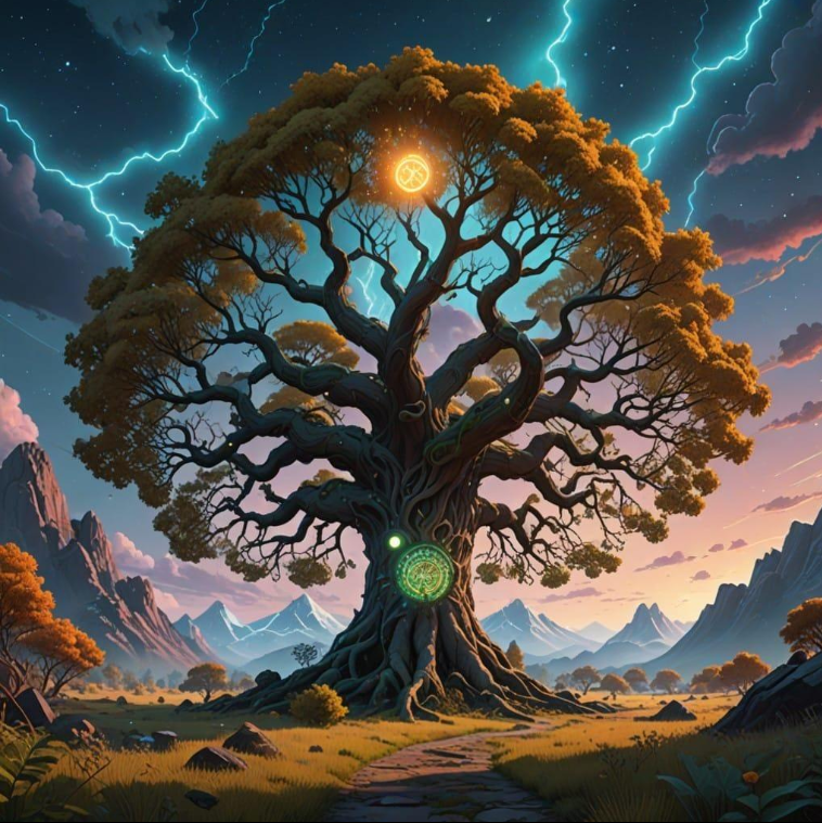 Árbol luminoso