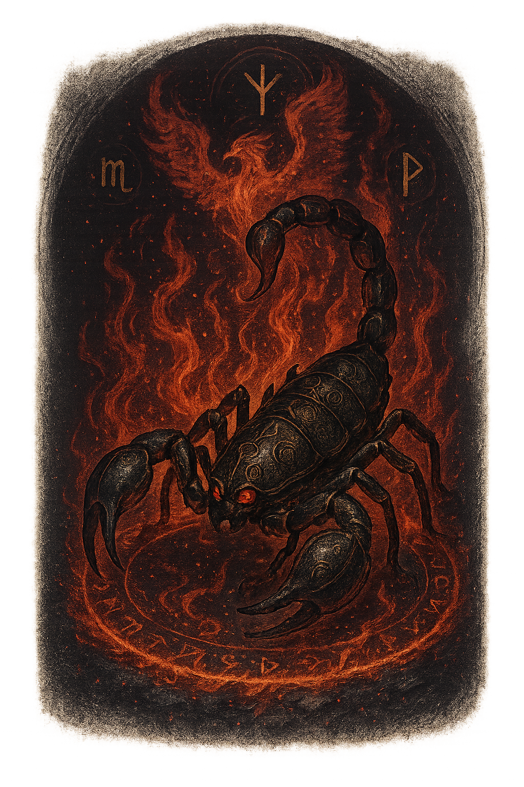 Escorpio en fuego — Fénix Oscuro